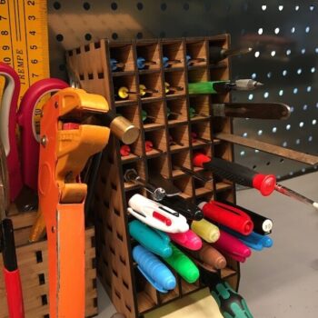 Intra απο ξύλο plywood 3mm-4mm πάχος - Organizer πάγκου εργασίας 3mm Δίασταση 30x30 cm Intraeaxys-yon0njy7 - Image 3