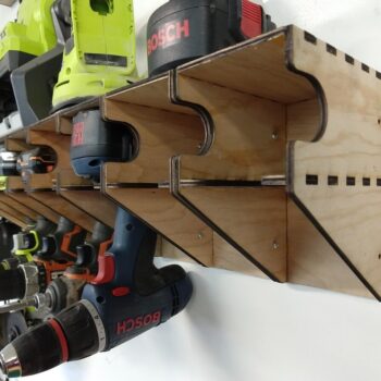 Intra απο ξύλο plywood 3mm-4mm πάχος - Θήκη τρυπανιού Δίασταση 30x30 cm Intraeaxys-qomm3kko - Image 3