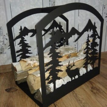 Intra απο ξύλο plywood 3mm-4mm πάχος - Πρότυπο κοπής πλάσματος λέιζερ βάσης καυσόξυλου βάσης κορμού ράφι αποθήκευσης καυσόξυλων Δίασταση 30x30 cm Intraeaxys-eo0qjrg1 - Image 1