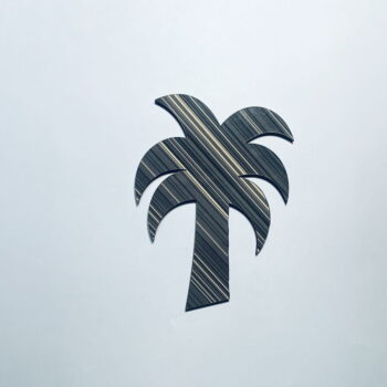 Intra απο ξύλο plywood 3mm-4mm πάχος - Ημιτελής κοπή ξύλου σε σχήμα φοίνικα Δίασταση 30x30 cm Intraeaxys-eo4qrly7 - Image 1