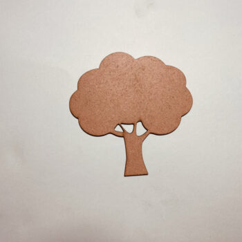 Intra απο ξύλο plywood 3mm-4mm πάχος - Ημιτελής αποκοπή δέντρου από ξύλο Δίασταση 30x30 cm Intraeaxys-eo203zl7 - Image 1