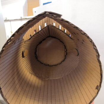 Intra απο ξύλο plywood 3mm-4mm πάχος - Κράνος Ιππότης από χαρτόνι Δίασταση 30x30 cm Intraeaxys-r1z24nm1 - Image 7