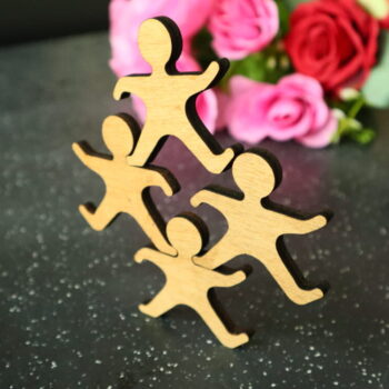 Intra απο ξύλο plywood 3mm-4mm πάχος - Παιχνίδι στοίβαξης ανθρώπων Δίασταση 30x30 cm Intraeaxys-lopqxrx7 - Image 5