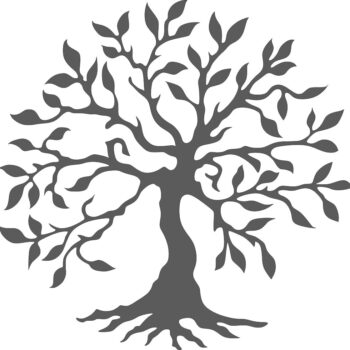 Intra απο ξύλο plywood 3mm-4mm πάχος - Σκιαγραφία δέντρο της ζωής Δίασταση 30x30 cm Intraeaxys-e1gjrv1l - Image 1