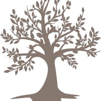 Intra απο ξύλο plywood 3mm-4mm πάχος - Δέντρο Δίασταση 30x30 cm Intraeaxys-r7vl6lod - Image 1