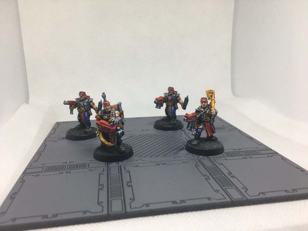 Intra απο ξύλο plywood 3mm-4mm πάχος - Πλακάκια δαπέδου Space Hulk Style Terrain ZM Δίασταση 25x30 cm Intraeaxys-yon08rg7