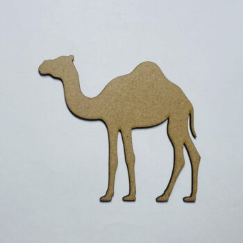 Intra απο ξύλο plywood 3mm-4mm πάχος - Ξύλινη κοπή καμήλας Ξύλινο σχήμα καμήλας Δίασταση 30x30 cm Intraeaxys-e1gkzyxo - Image 1