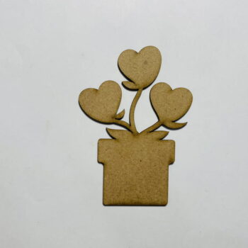 Intra απο ξύλο plywood 3mm-4mm πάχος - Ξύλινο φυτικό κούφωμα καρδιάς Δίασταση 30x30 cm Intraeaxys-r7vm3857 - Image 1