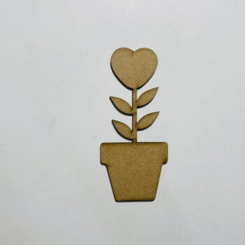 Intra απο ξύλο plywood 3mm-4mm πάχος - Ημιτελής ξύλινη χειροτεχνία σε σχήμα γλάστρας Δίασταση 30x30 cm Intraeaxys-d1lv4kzo - Image 1