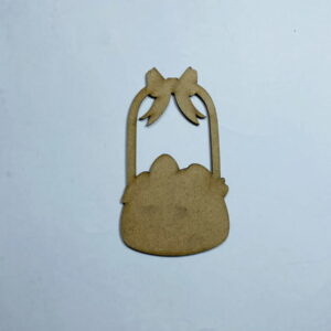 Intra απο ξύλο plywood 3mm-4mm πάχος - Ημιτελές ξύλινο κόψιμο σε σχήμα πασχαλινού καλαθιού Δίασταση 30x30 cm Intraeaxys-eo0qdl91