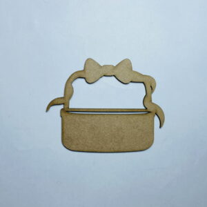 Intra απο ξύλο plywood 3mm-4mm πάχος - Πασχαλινό καλάθι κομμένο ημιτελές ξύλινο σχήμα Πασχαλινό καλάθι Δίασταση 30x30 cm Intraeaxys-6o3ydlr7