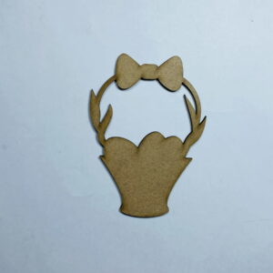 Intra απο ξύλο plywood 3mm-4mm πάχος - Ξύλινο Πασχαλινό Καλαθάκι για Χειροτεχνίες Δίασταση 30x30 cm Intraeaxys-joedn581