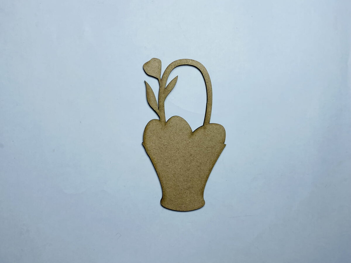 Intra απο ξύλο plywood 3mm-4mm πάχος - Ξύλινο πασχαλινό καλάθι ημιτελές σχήμα κοπής Δίασταση 30x30 cm Intraeaxys-ro6yp437