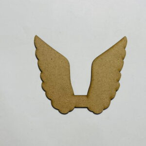 Intra απο ξύλο plywood 3mm-4mm πάχος - Σχήμα κοπής ξύλινων φτερών αγγέλου Δίασταση 30x30 cm Intraeaxys-qommxdko