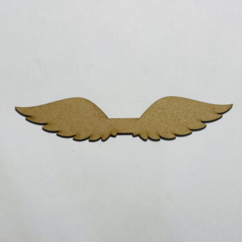 Intra απο ξύλο plywood 3mm-4mm πάχος - Angel Wings Ξύλο σχήμα για χειροτεχνία Δίασταση 30x30 cm Intraeaxys-eoxlr6xo - Image 1