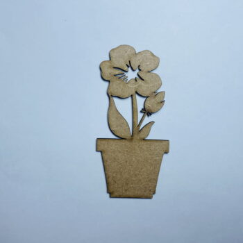 Intra απο ξύλο plywood 3mm-4mm πάχος - Ξύλο λουλουδιών κομμένο κενό ημιτελές ξύλινο σκάφος Δίασταση 30x30 cm Intraeaxys-6o3yd9r7 - Image 1