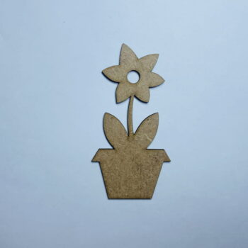 Intra απο ξύλο plywood 3mm-4mm πάχος - Ημιτελής κοπή λουλουδιών από ξύλο Δίασταση 30x30 cm Intraeaxys-lopqyd67 - Image 1