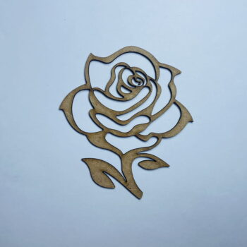 Intra απο ξύλο plywood 3mm-4mm πάχος - Κενό σχήμα αποκοπής ξύλου τριανταφυλλιάς Δίασταση 30x30 cm Intraeaxys-078y2jjo - Image 1