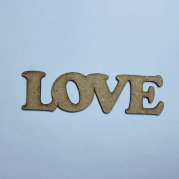 Intra απο ξύλο plywood 3mm-4mm πάχος - Ξύλινη κοπή αγάπης για χειροτεχνίες Δίασταση 30x30 cm Intraeaxys-91jdvxp1 - Image 1