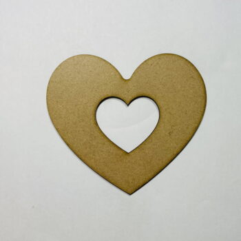 Intra απο ξύλο plywood 3mm-4mm πάχος - Καρδιά κοπής Ημιτελές Ξύλινο Σχήμα Δίασταση 30x30 cm Intraeaxys-eo0qdkg1 - Image 1