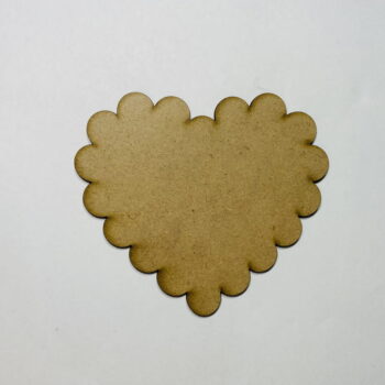 Intra απο ξύλο plywood 3mm-4mm πάχος - Φανταχτερό ξύλινο κούφωμα σε σχήμα καρδιάς Δίασταση 30x30 cm Intraeaxys-lopqyn67 - Image 1