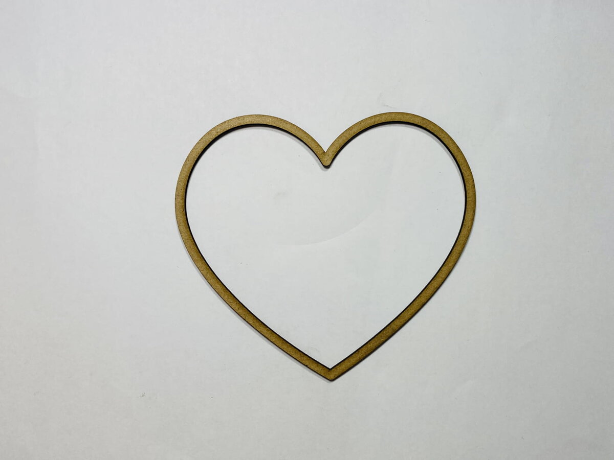 Intra απο ξύλο plywood 3mm-4mm πάχος - Καρδιά κοπής Ημιτελής Ξύλινη Χειροτεχνία Δίασταση 30x30 cm Intraeaxys-d1lv45po