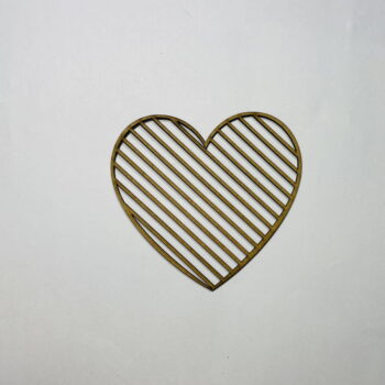 Intra απο ξύλο plywood 3mm-4mm πάχος - Καρδιά Ξύλο κοπής Ημιτελές Ξύλινο σχήμα καρδιάς Δίασταση 30x30 cm Intraeaxys-075yek3o - Image 1
