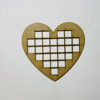 Intra απο ξύλο plywood 3mm-4mm πάχος - Ημιτελής κοπή ξύλου σε σχήμα καρδιάς Δίασταση 30x30 cm Intraeaxys-eo0qdng1 - Image 1