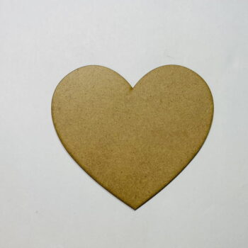 Intra απο ξύλο plywood 3mm-4mm πάχος - Ημιτελές ξύλινο κόψιμο σε σχήμα καρδιάς Δίασταση 30x30 cm Intraeaxys-075yez3o - Image 1