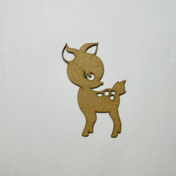 Intra απο ξύλο plywood 3mm-4mm πάχος - Ξύλινη αποκοπή ελαφιού για χειροτεχνίες Δίασταση 30x30 cm Intraeaxys-ro6ypk67 - Image 1