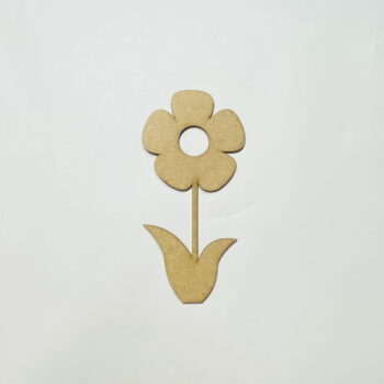 Intra απο ξύλο plywood 3mm-4mm πάχος - Ξύλο λουλουδιών κενό κοψίδι Δίασταση 30x30 cm Intraeaxys-078y244o - Image 1