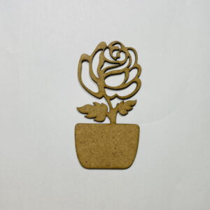 Intra απο ξύλο plywood 3mm-4mm πάχος - Ξύλινο τριαντάφυλλο σε σχήμα τριαντάφυλλου Δίασταση 30x30 cm Intraeaxys-e1gkz5do