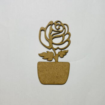 Intra απο ξύλο plywood 3mm-4mm πάχος - Ξύλινο τριαντάφυλλο σε σχήμα τριαντάφυλλου Δίασταση 30x30 cm Intraeaxys-e1gkz5do - Image 1