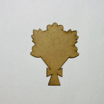 Intra απο ξύλο plywood 3mm-4mm πάχος - Ημιτελής Ξύλινη ανθοδέσμη Δίασταση 30x30 cm Intraeaxys-eoxlr84o - Image 1