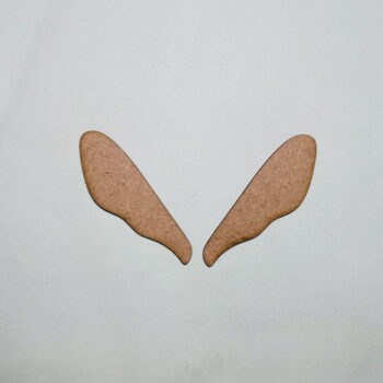 Intra απο ξύλο plywood 3mm-4mm πάχος - Bumble Bee Wings Wood Shape For Craft Δίασταση 30x30 cm Intraeaxys-r1z2n2w1 - Image 1