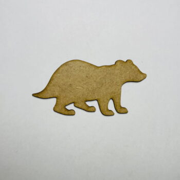 Intra απο ξύλο plywood 3mm-4mm πάχος - Ασβός Cutout Ημιτελές Ξύλινο Σχήμα Δίασταση 30x30 cm Intraeaxys-eo0qdq01 - Image 1