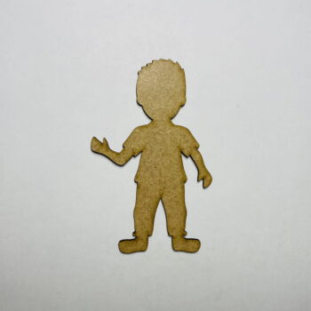 Intra απο ξύλο plywood 3mm-4mm πάχος - Ξύλινη αποκοπή αγοριών για χειροτεχνίες Δίασταση 30x30 cm Intraeaxys-lopqy257 - Image 1