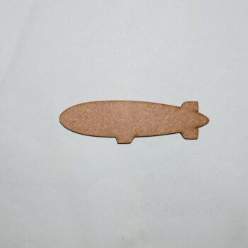 Intra απο ξύλο plywood 3mm-4mm πάχος - Blimp Wood Cutout Ημιτελές Ξύλινο σχήμα Blimp Δίασταση 30x30 cm Intraeaxys-6o3y2qk7 - Image 1