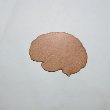 Intra απο ξύλο plywood 3mm-4mm πάχος - Ξύλο Brain Cutout Σχήμα εγκεφάλου Δίασταση 30x30 cm Intraeaxys-ro6ynjq7 - Image 1