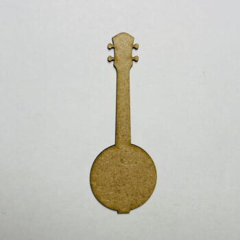 Intra απο ξύλο plywood 3mm-4mm πάχος - Σχήμα μπάντζο με αποκοπή ξύλου Μπάντζο Ημιτελές Ξύλινο Σχήμα Μπάντζο Δίασταση 30x30 cm Intraeaxys-r1z2x3p1 - Image 1