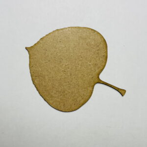 Intra απο ξύλο plywood 3mm-4mm πάχος - Κενό κόψιμο από ξύλο Aspen Leaf Wood Δίασταση 30x30 cm Intraeaxys-51rrnw01