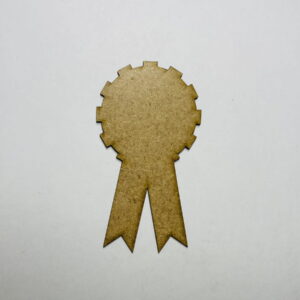 Intra απο ξύλο plywood 3mm-4mm πάχος - Βραβείο κορδέλας σχήμα ημιτελούς ξύλινη χειροτεχνία Δίασταση 30x30 cm Intraeaxys-eo203g47