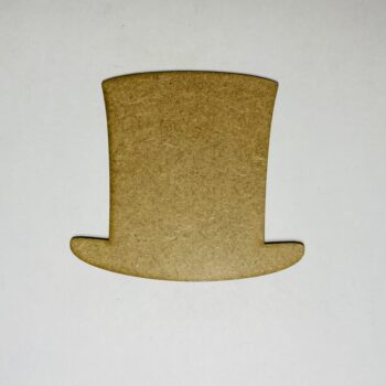 Intra απο ξύλο plywood 3mm-4mm πάχος - Σχήμα κοπής καπέλου από ξύλο Abraham Lincoln Δίασταση 30x30 cm Intraeaxys-6o3y2mk7 - Image 1