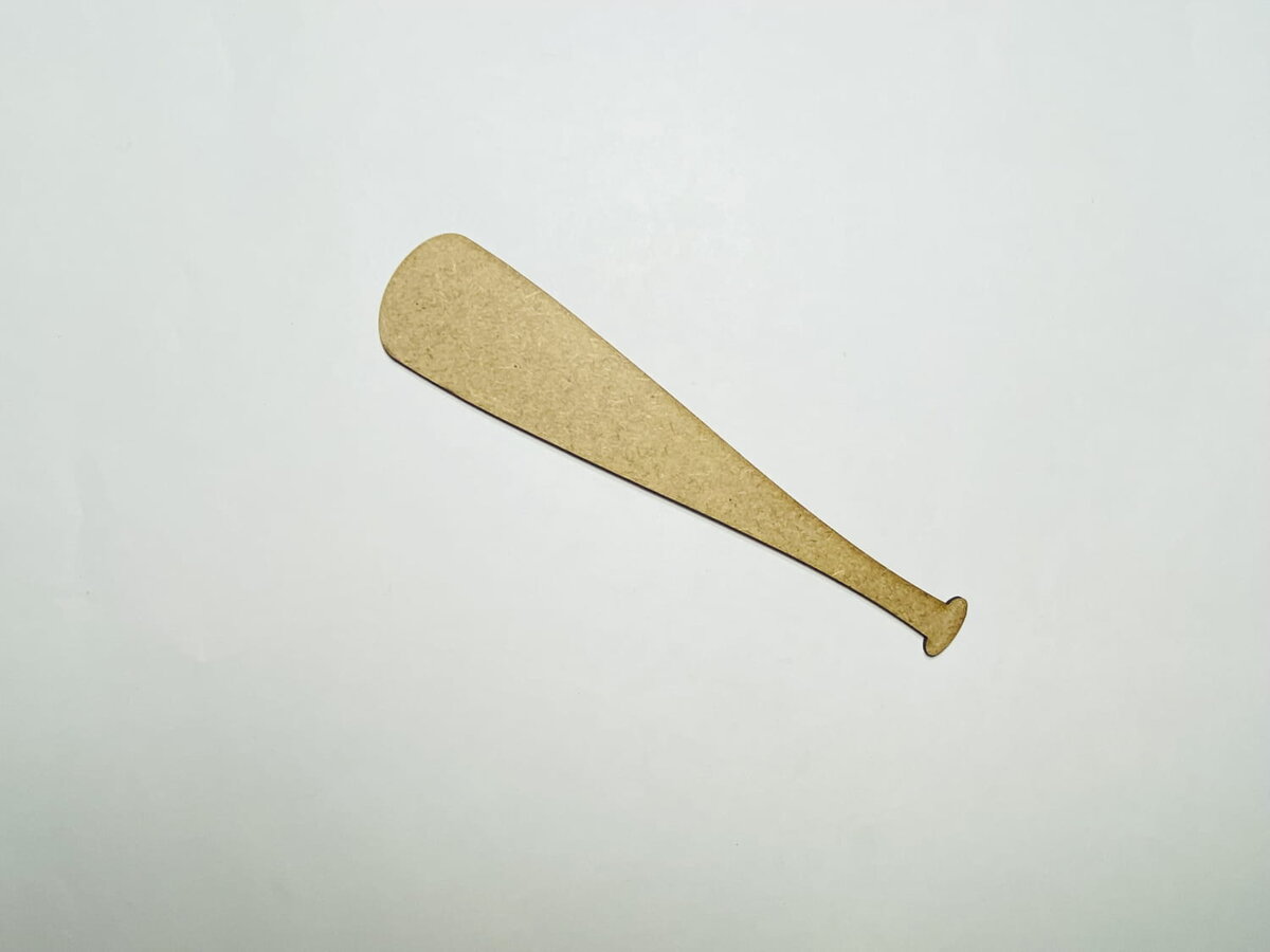 Intra απο ξύλο plywood 3mm-4mm πάχος - Ημιτελές ξύλινο κόψιμο με ρόπαλο του μπέιζμπολ Δίασταση 30x30 cm Intraeaxys-joed42d1