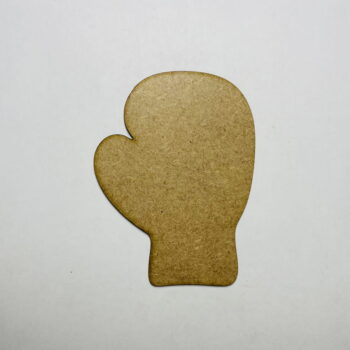 Intra απο ξύλο plywood 3mm-4mm πάχος - Γάντι του μποξ σε σχήμα ημιτελούς κοπής ξύλου Δίασταση 30x30 cm Intraeaxys-91jdgv51 - Image 1