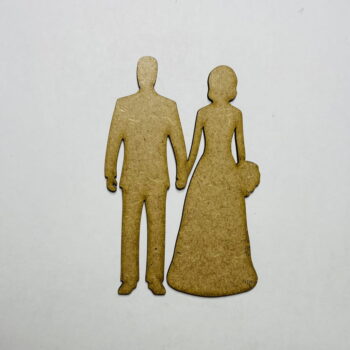 Intra απο ξύλο plywood 3mm-4mm πάχος - Ημιτελής ξύλινη χειροτεχνία σε σχήμα γαμπρού νύφης Δίασταση 30x30 cm Intraeaxys-d1lve4yo - Image 1