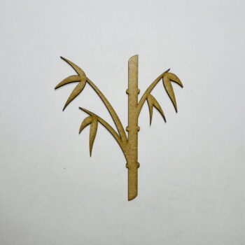 Intra απο ξύλο plywood 3mm-4mm πάχος - Ημιτελής χειροτεχνία σε σχήμα μπαμπού από ξύλο Δίασταση 30x30 cm Intraeaxys-voq208eo - Image 1