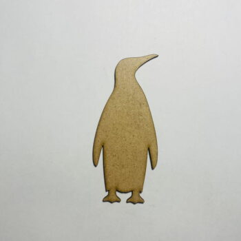 Intra απο ξύλο plywood 3mm-4mm πάχος - Emperor Penguin Wooden Cutout Unfinished Craft Δίασταση 30x30 cm Intraeaxys-6o3y22k7 - Image 1