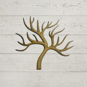 Intra απο ξύλο plywood 3mm-4mm πάχος - Φθινοπωρινό Ξύλο Δέντρο Δίασταση 30x30 cm Intraeaxys-m1d6km37 - Image 1