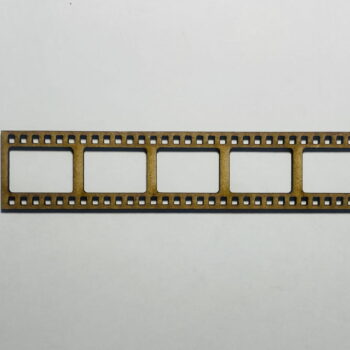 Intra απο ξύλο plywood 3mm-4mm πάχος - Film Reel Wood Shape Film Reel Wood Cutout Δίασταση 30x30 cm Intraeaxys-d1lvepyo - Image 1